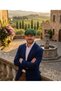 Men's 100% Velvet Cap Corded Fabric Hat 8 Pieces - Classic Retro Style Elastic Standard Size - 5