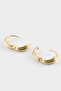 Reis X Defacto 2'Li Gold Earrings G4178Axns - 2