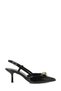 26S-039 6Fx Black Women Heeled Shoes