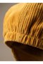 Men's 100% Velvet Cap Corded Fabric Hat 8 Pieces - Classic Retro Style Elastic Standard Size - 5