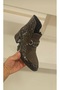 Women's Croco Patent Leather Leather Stylish, Comfortable, Daily Boots - 2