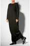 Women's Hijab Long Sleeve Long Sweat Dress - T1 3020 - 2