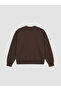 Crew Neck Oversize Women's Sweatshirt - 6