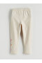 Nevavm Floral Girl's Leggings with Elastic Waist - 3