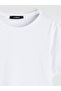 White Crew Neck Women's T-Shirt - 6