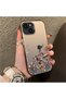iPhone 13/14 Compatible Hard Acrylic Back Silicone Edge Lens Protection Case Stylish Print Patterns - 2