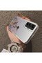 Samsung Galaxy A05S Compatible Hard Acrylic Back Silicone Edge Lens Protection Case Stylish Print Patterns - 4