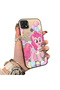 Oppo A15/A15S Compatible Hard Acrylic Back Silicone Edge Lens Protection Case Stylish Printing Patterns