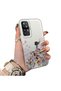 Redmi K50 Ultra Compatible Hard Acrylic Back Silicone Edge Lens Protection Case Stylish Print Patterns