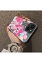 iPhone 13/14 Compatible Hard Acrylic Back Silicone Edge Lens Protection Case Stylish Print Patterns - 5