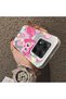 Poco X7 Compatible Hard Acrylic Back Silicone Edge Lens Protection Case Stylish Print Patterns - 4