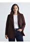 Trendlucky Double-Breasted Collar Women's Blazer Jacket - 2