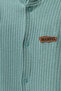 100% Cotton Piece Baby Snap Romper & Salopet Green Color - 4