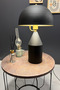 Toms Black Table Lamp Modern Decorative Metal Design Stylish Lighting - 4
