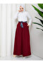 Pleated Belted High Waist Pants Rc7000 - 2