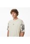 United4 Regular Fit Men's Cream T-Shirt - 4