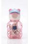 Kids Water Bottle 750ML Leak-Resistant Drinking Bottle with Straw Lid and Carry Strap-Pink