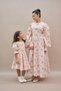 Vintage Pink Floral Mother-Daughter Dress Combination (Sold Individually) - 6
