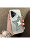 iPhone 17 Compatible Hard Acrylic Back Silicone Edge Lens Protection Case Colorful Silver - 2