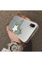 iPhone Xr Compatible Hard Acrylic Back Silicone Edge Lens Protection Case Colorful Silver - 4