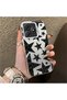 Realme C63 4G/C61 Compatible Hard Acrylic Back Silicone Edge Lens Protection Case Star Patterns - 2