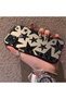 Oppo A15/A15S Compatible Hard Acrylic Back Silicone Edge Lens Protection Case Star Patterns - 3