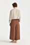 TENCEL™ Trouser Skirt Light Brown - 4