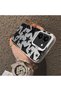 Vivo Y36 4G/5G Compatible Hard Acrylic Back Silicone Edge Lens Protection Case Star Patterns - 4