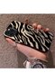 iPhone 12 Pro Max Compatible Hard Acrylic Back Silicone Edge Lens Protection Case Wild Tiger - 3