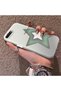 iPhone 7 Plus/8 Plus Compatible Hard Acrylic Back Silicone Edge Lens Protection Case Colorful Silver - 3