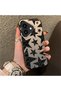 iPhone 16 Plus Compatible Hard Acrylic Back Silicone Edge Lens Protection Case Star Patterns - 2