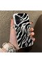 iPhone 17 Compatible Hard Acrylic Back Silicone Edge Lens Protection Case Wild Tiger - 2