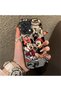 Oppo A6 Pro 4G/5G Compatible Hard Acrylic Back Silicone Edge Lens Protection Case Mickey - 2