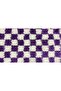 Chess Dama Patterned 2-Pack Oval Bohemian Bath Mat Latex Non-Slip Machine-Made Washable 60X100 60X50 cm - 4