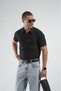 Trend Biz Regular Line Detailed Polo Collar Men's T-Shirt