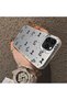 iPhone 11 Pro Compatible Hard Acrylic Back Silicone Edge Lens Protection Case Butterfly Pattern - 4
