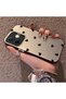 Oppo A5 Pro 4G/5G Compatible Hard Acrylic Back Silicone Edge Lens Protection Case Heart Pattern - 3