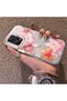 Redmi Note 12 Pro 5g Compatible Hard Acrylic Back Silicone Edge Lens Protection Case Lily Pattern - 4
