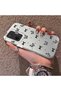 Poco F7 Compatible Hard Acrylic Back Silicone Edge Lens Protection Case Butterfly Pattern - 3