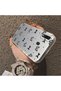 Samsung Galaxy A30/A20 Compatible Hard Acrylic Back Silicone Edge Lens Protection Case Butterfly Pattern - 4