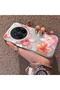 Vivo X200 Pro Compatible Hard Acrylic Back Silicone Edge Lens Protection Case Lily Pattern - 3