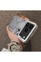 iPhone 17 Pro Max Compatible Hard Acrylic Back Silicone Edge Lens Protection Case Airplane Pattern - 4