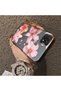 Oppo A15/A15S Compatible Hard Acrylic Back Silicone Edge Lens Protection Case Lily Pattern - 4