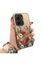 Poco X7 Pro Compatible Hard Acrylic Back Silicone Edge Lens Protection Case Beautiful Flower