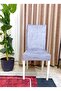 Velvet Patterned Elastic Stretchy Very High Quality Chair Cover