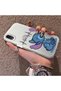 iPhone Xr Compatible Hard Acrylic Back Silicone Edge Lens Protection Case Stitch Patterned - 3