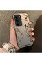 Realme C75 Compatible Hard Acrylic Back Silicone Edge Lens Protection Case Airplane Pattern - 2