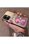 Infinix Smart 10 Compatible Stitch Pair Pattern Case Hard Acrylic Back Silicon Edge Lens Protection - 3
