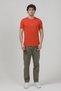 Men's Crew Neck John Borners Printed 100% Cotton Pack T-Shirt Orange - 26Y 2020-1 - 3