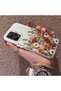 Redmi Note 12 Pro 5g Compatible Hard Acrylic Back Silicone Edge Lens Protection Case Beautiful Flower - 3